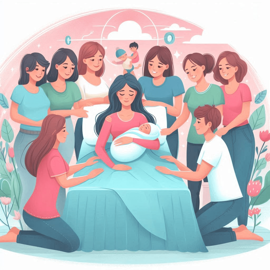 how to support new moms